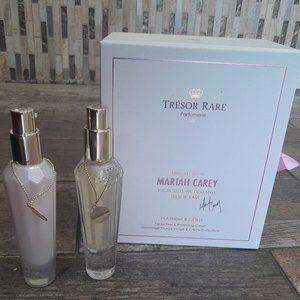 TRESOR RARE MARIAH CAREY PLATINUM &GOLD-FACIAL PEEL &PROTECTING CREAM-NEW-SEALED